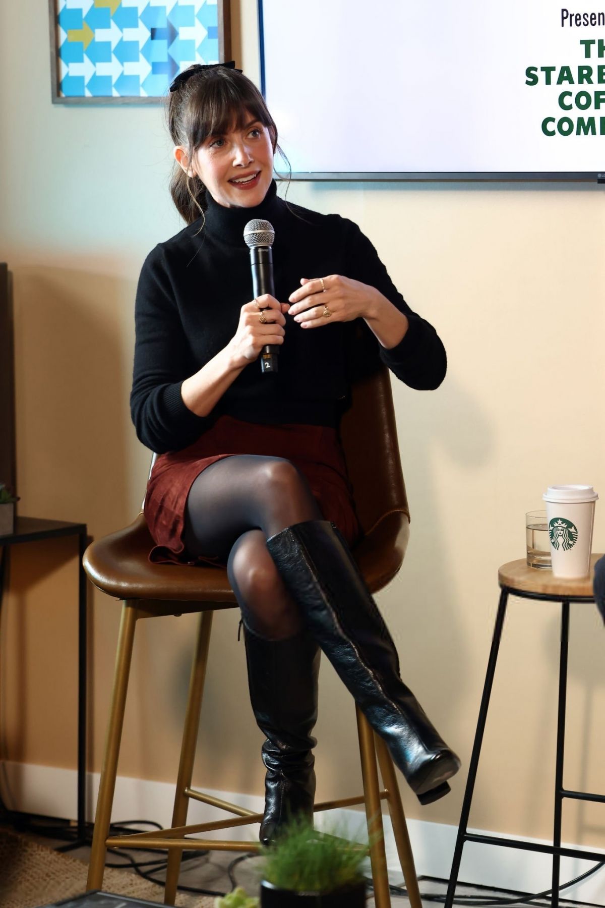 Alison Brie at Vulture Conversation Event, Sundance Festival, January 2025