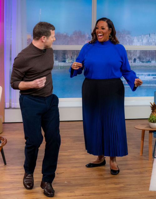 Alison Hammond at This Morning TV Show, January 2025 2