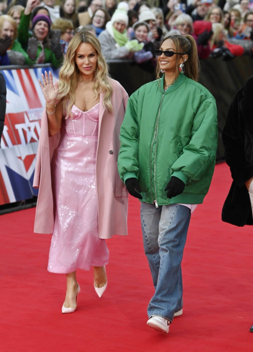 Amanda Holden and Alisha Dixon at Britain