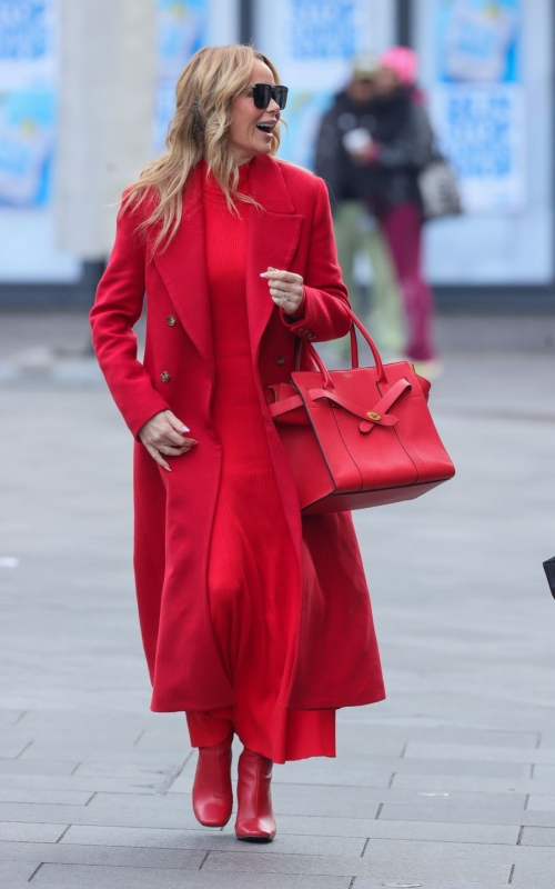 Amanda Holden Leaves Heart Breakfast Show in London, January 2025 4