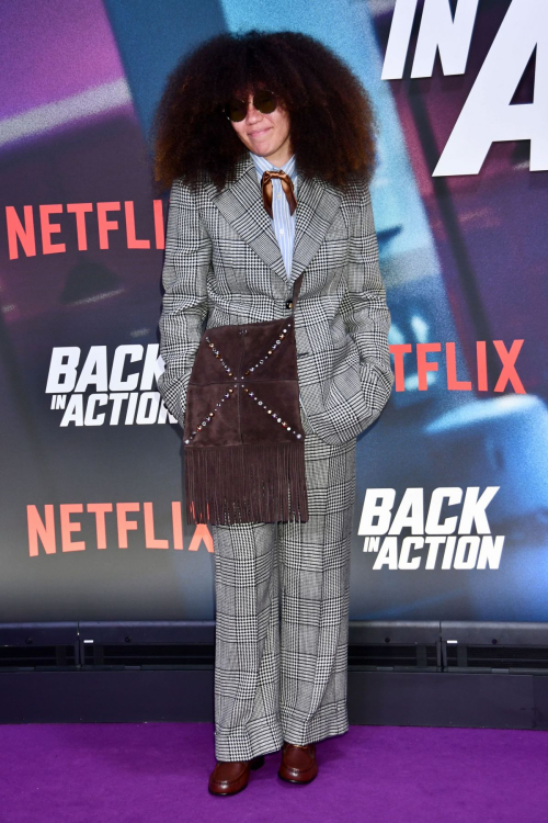 Anelise Bishop at Back in Action Premiere, January 2025 3