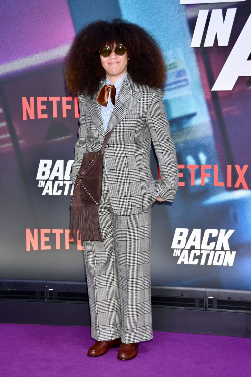 Anelise Bishop at Back in Action Premiere, January 2025 6