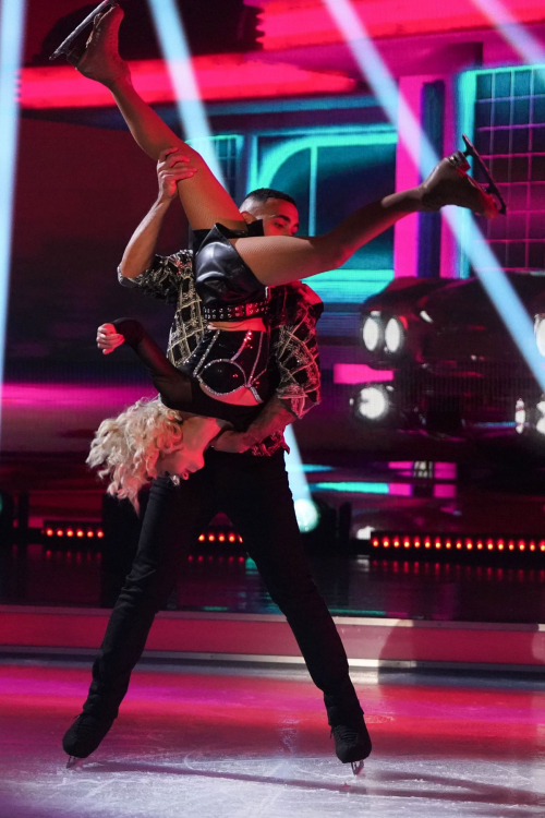 Anette Dytrt at Dancing on Ice Season 17 Episode 1, January 2025 11