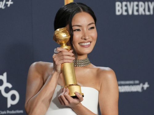 Anna Sawai Attends Celebrated Golden Globe Ceremony, January 2025 1