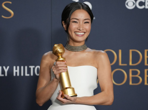 Anna Sawai Attends Celebrated Golden Globe Ceremony, January 2025 4