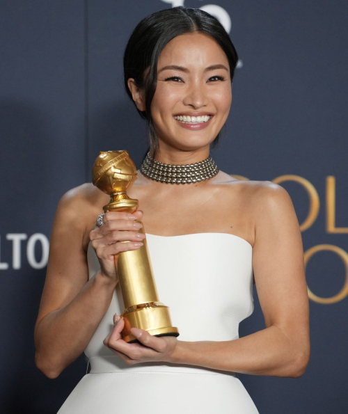 Anna Sawai Attends Celebrated Golden Globe Ceremony, January 2025 5