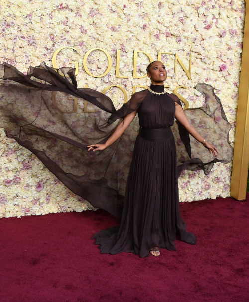 Ariana DeBose Shines in a Stunning Gown at Golden Globes, January 2025 1