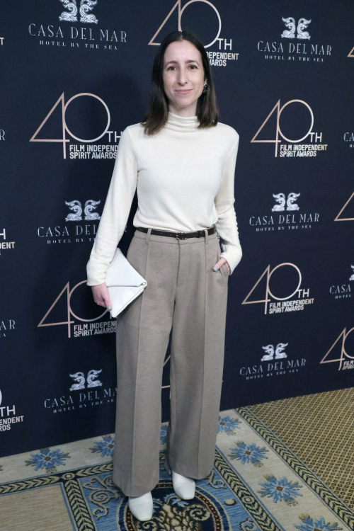 Arielle Zakowski Impresses at 2025 Spirit Awards Nominees Brunch, January 2025