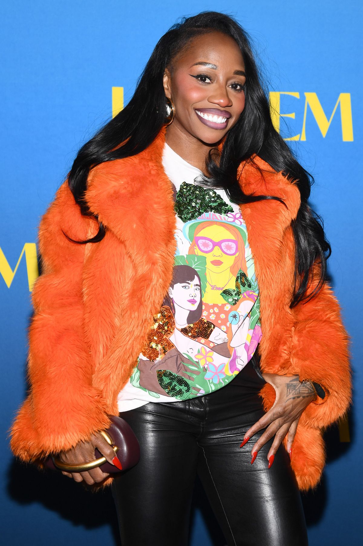 Ash Ford at Harlem Season 3 Premiere, January 2025