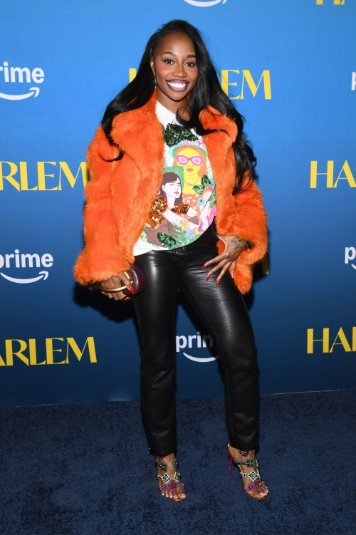 Ash Ford at Harlem Season 3 Premiere, January 2025 2