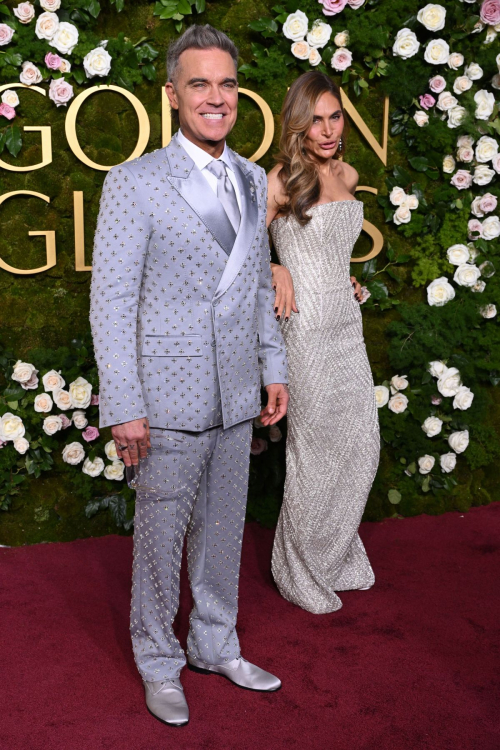 Ayda and Robbie Williams at Golden Globes, January 2025 5