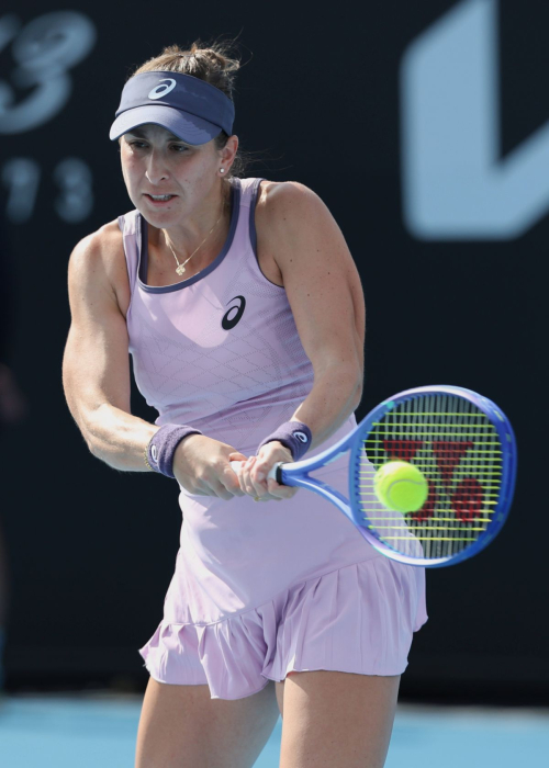 Belinda Bencic at Australian Open, January 2025