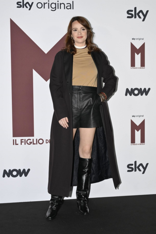 Benedetta Cimatti Shines at M - Son of the Century Photocall, January 2025 6