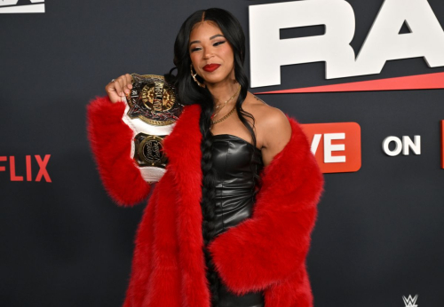 Bianca Belair at WWE Monday Night RAW Premiere, January 2025 4