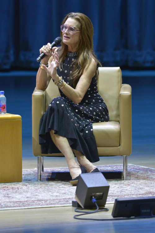 Brooke Shields Discusses New Book at Adrienne Arsht Center, January 2025