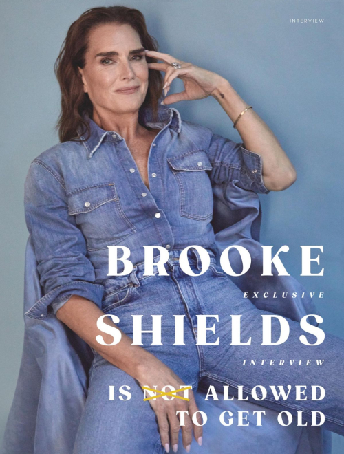 Brooke Shields in Saga Magazine, February 2025 4