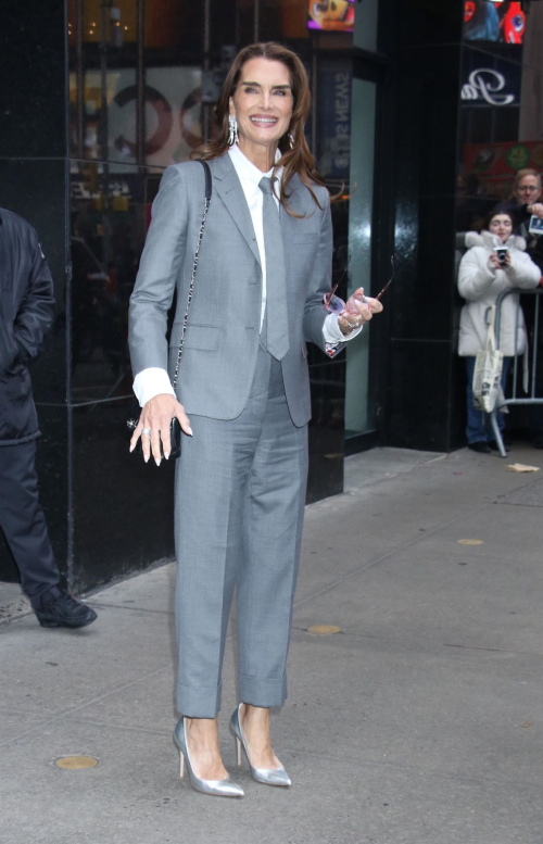 Brooke Shields Leaves Good Morning America, January 2025 2