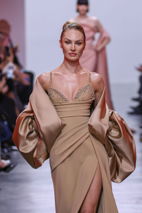 Candice Swanepoel at Elie Saab Haute Couture Runway Show, January 2025 2