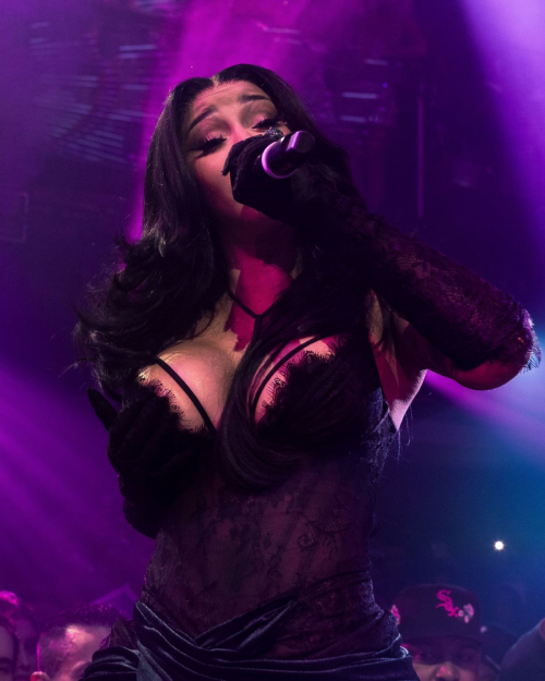 Cardi B Performs at Club E11even in Miami, December 2024