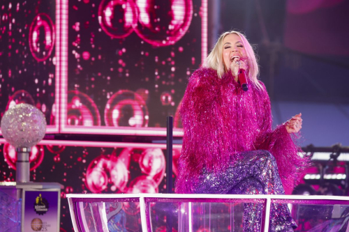 Carrie Underwood at Times Square New Year