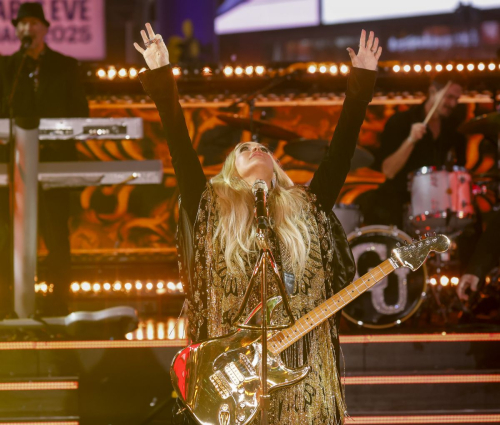 Carrie Underwood at Times Square New Year