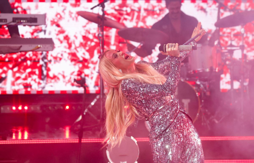 Carrie Underwood at Times Square New Year