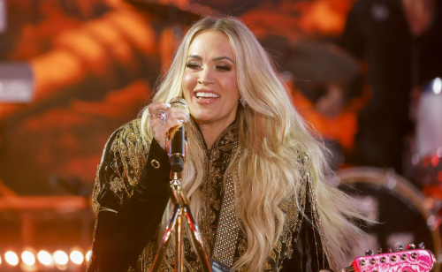 Carrie Underwood at Times Square New Year