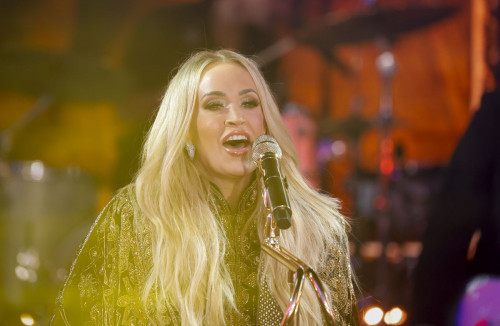 Carrie Underwood at Times Square New Year