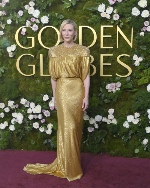 Cate Blanchett Lights Up the Red Carpet at Golden Globes, January 2025 5