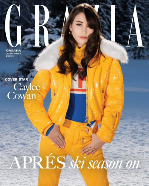 Caylee Cowan for Grazia Croatia, January 2025