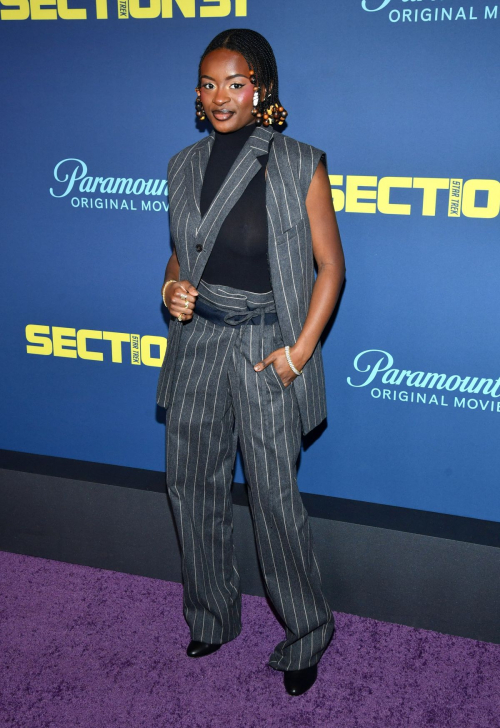 Celia Rose Gooding Shines at Star Trek: Section 31 Premiere, January 2025​ 2