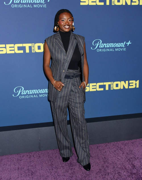 Celia Rose Gooding Shines at Star Trek: Section 31 Premiere, January 2025​ 6