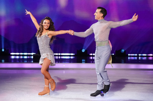 Chelsee Healey at Dancing on Ice Season 17 Episode 1, January 2025 11