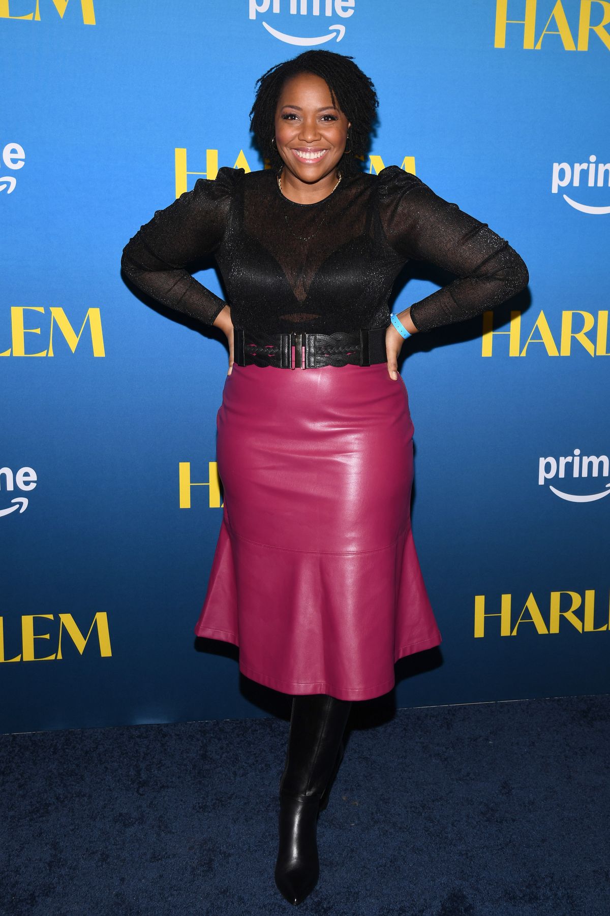 Cristala Carter at Harlem Season 3 Premiere, January 2025