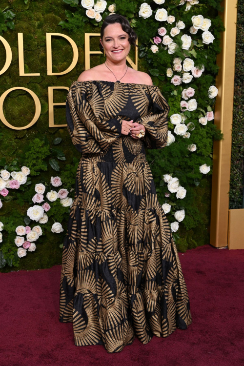 Dana Ledoux Miller at 82nd Golden Globes, January 2025