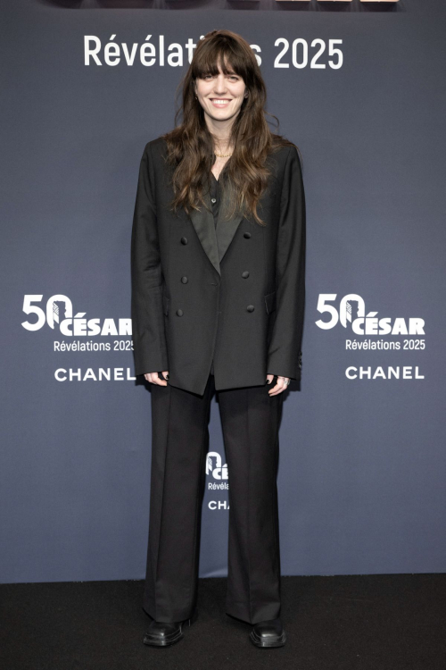 Delphine Girard at Cesar Revelations 2025 Photocall in Paris, January 2025 4