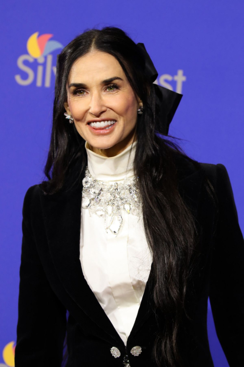 Demi Moore at Palm Springs Film Awards, January 2025