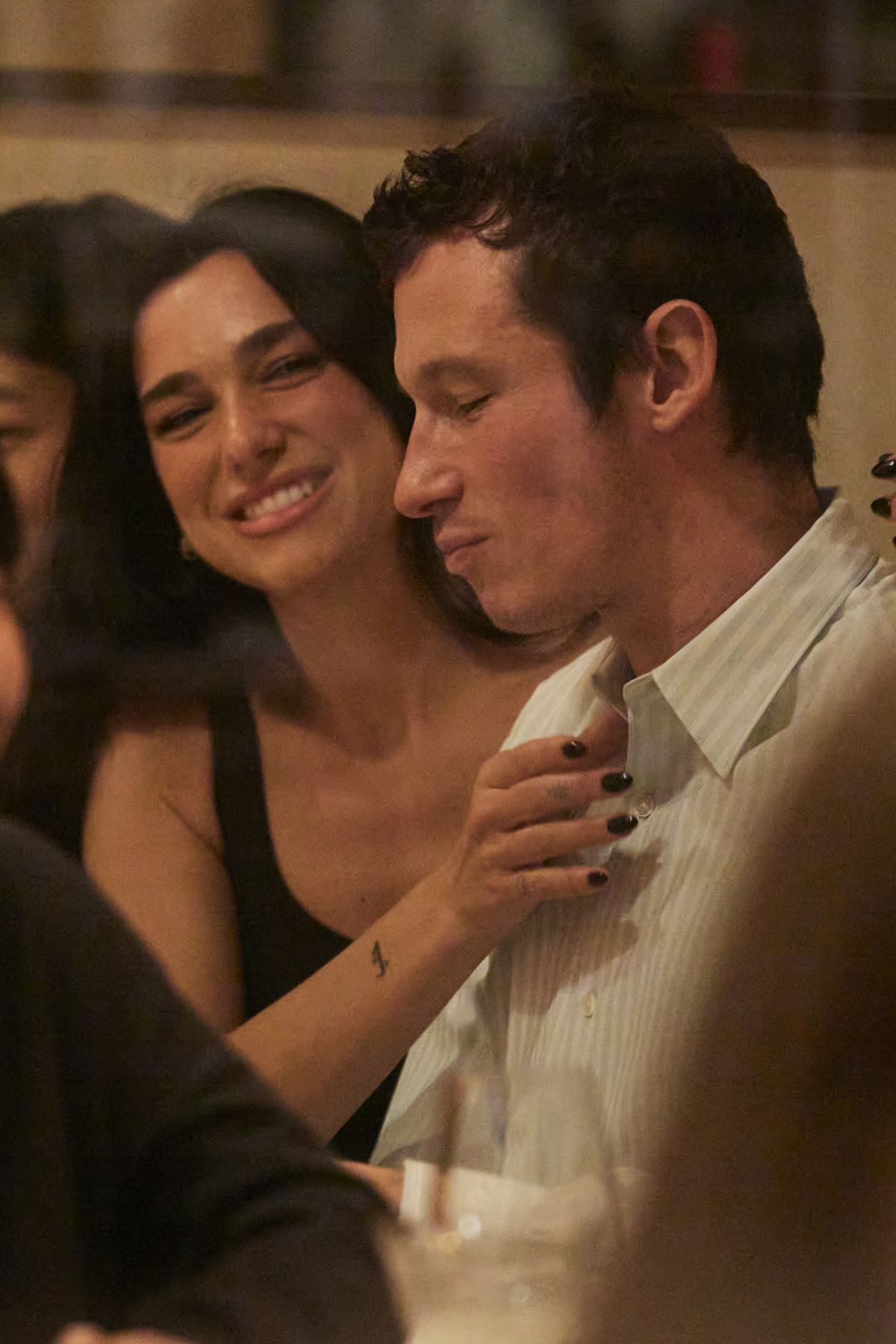 Dua Lipa and Callum Turner Enjoy Romantic Evening in Paris, January 2025