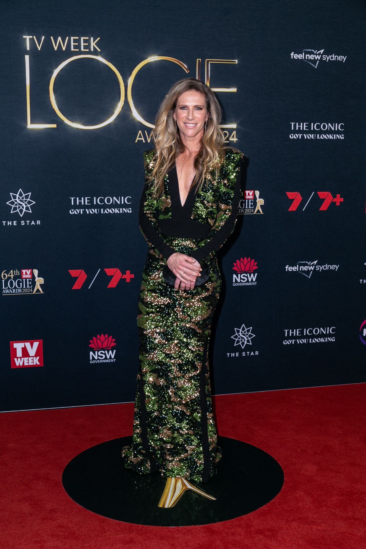 Elise Kellond-Knight at 64th TV WEEK Logie Awards, August 2024