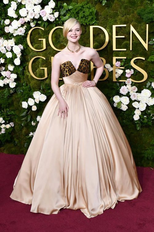 Elle Danning Turns Heads at Golden Globes, January 2025 2