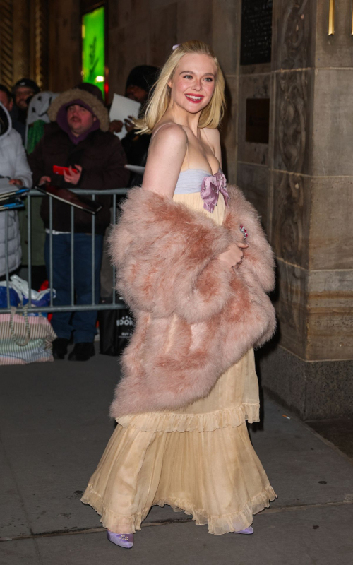 Elle Fanning at National Board of Review Awards, January 2025