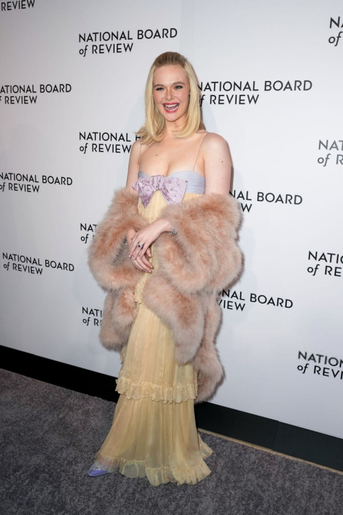 Elle Fanning Shines at National Board of Review Awards Gala, January 2025 1