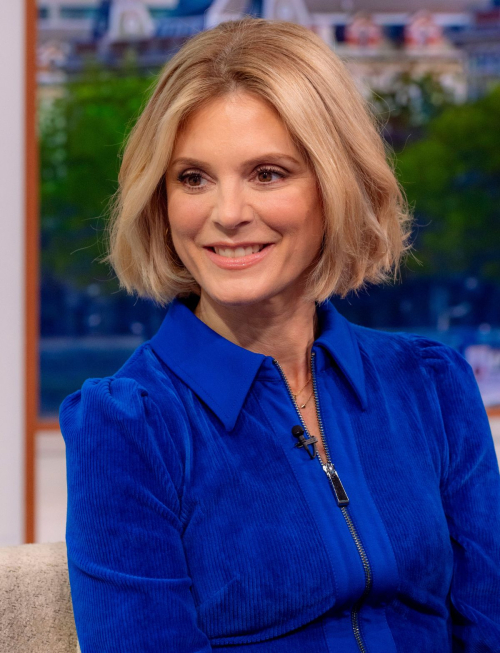 Emilia Fox Appears on Good Morning Britain in London, January 2025 2