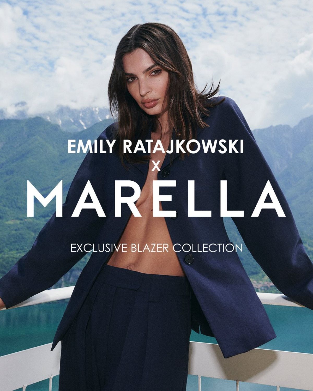 Emily Ratajkowski for Marella x Emily Ratajkowski Collection, February 2025