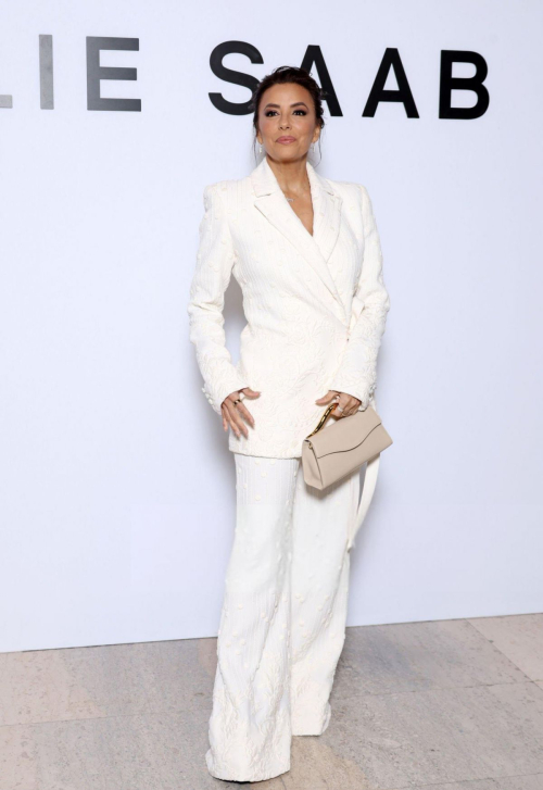 Eva Longoria at Elie Saab Haute Couture Show, January 2025 9