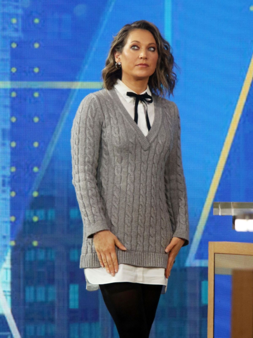 Ginger Zee on the Set of Good Morning America, January 2025 1