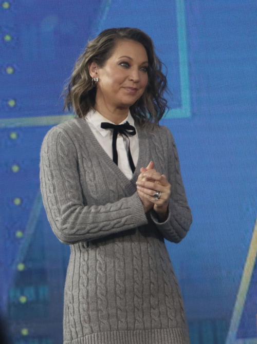 Ginger Zee on the Set of Good Morning America, January 2025 2