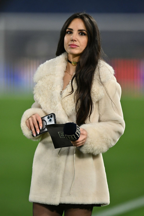 Giusy Meloni at Serie A Championship Game, January 2025 2