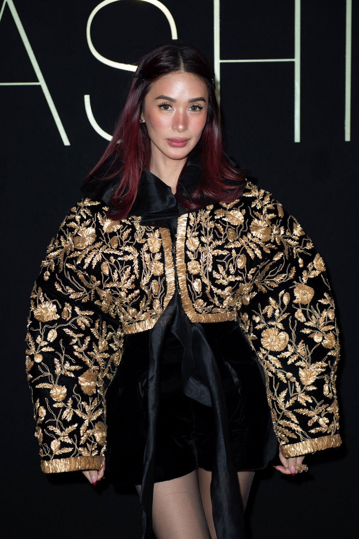 Heart Evangelista at Ashi Studio Haute Couture Show, January 2025