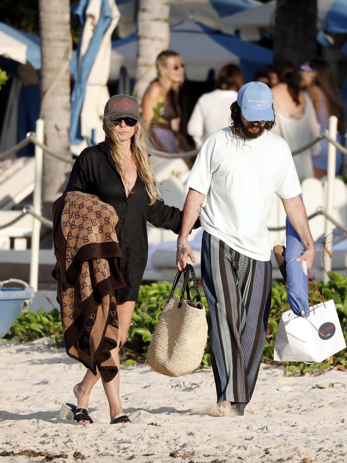 Heidi Klum and Tom Kaulitz Enjoy Caribbean Sun in St. Barts, January 2025